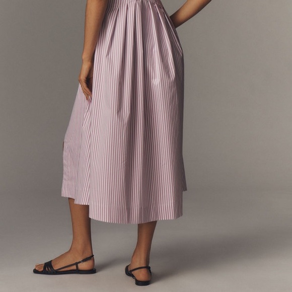 Anthropologie The Tobie Button-Front Pleated Shirt Dress - Picture 11 of 14